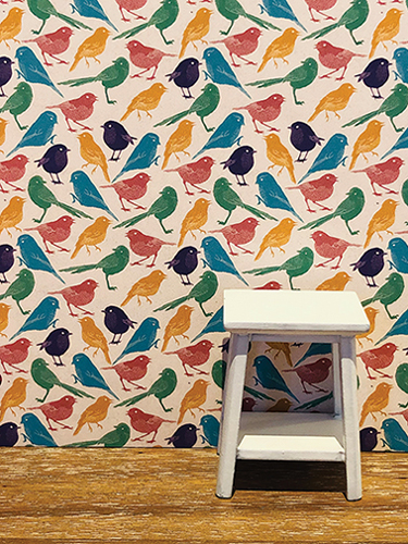Wallpaper, 3pc: Colorful Birds